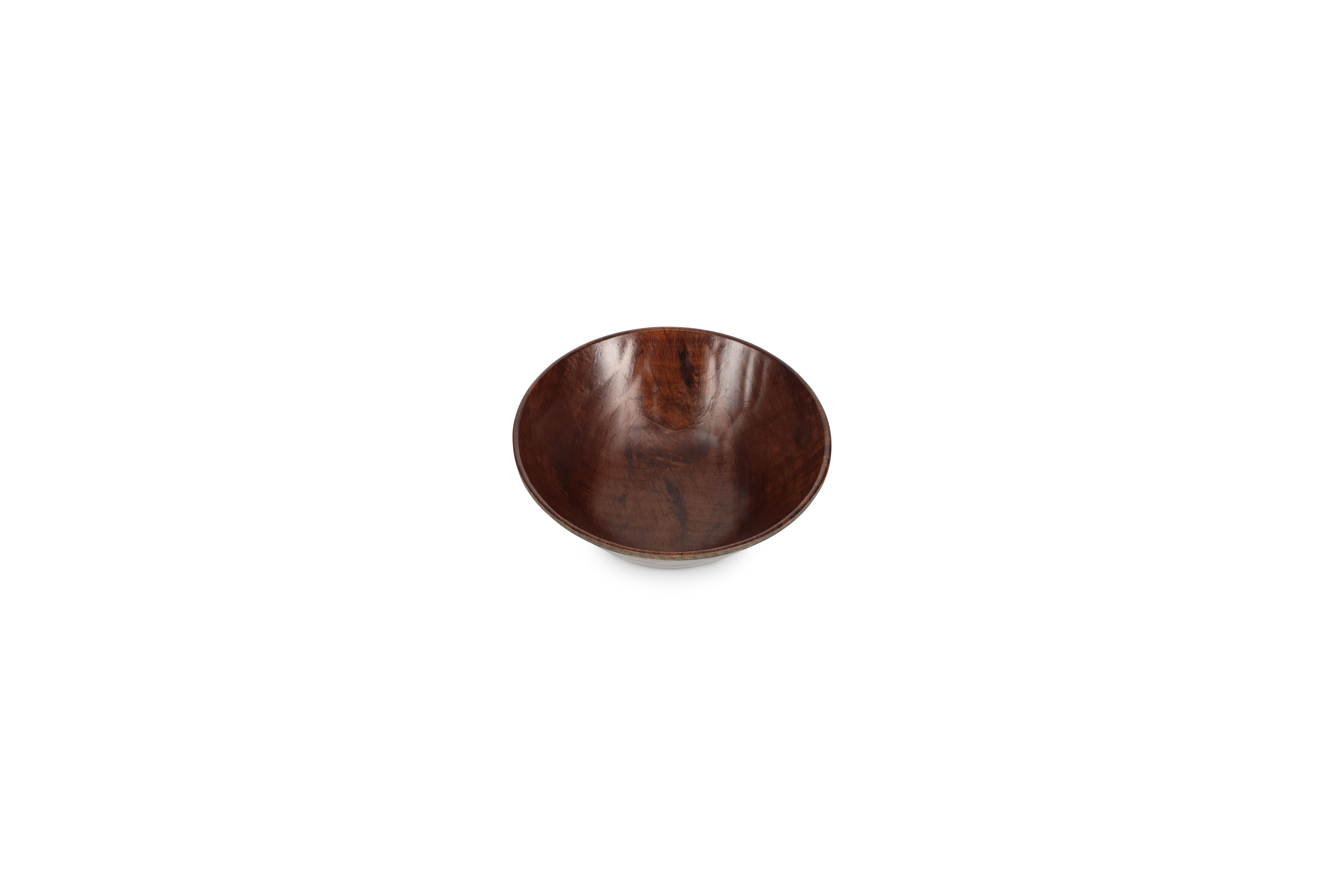 BonBistro Bowl Omni Kastanjebruin 460ml - Hybride Hout - 15x5.5 cm