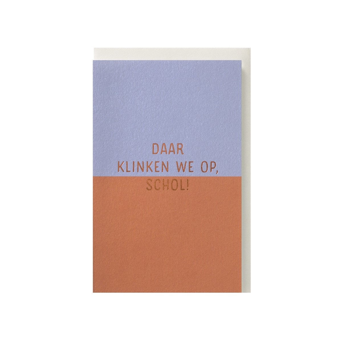 Wenskaart Shades - Daar klinken we op, schol