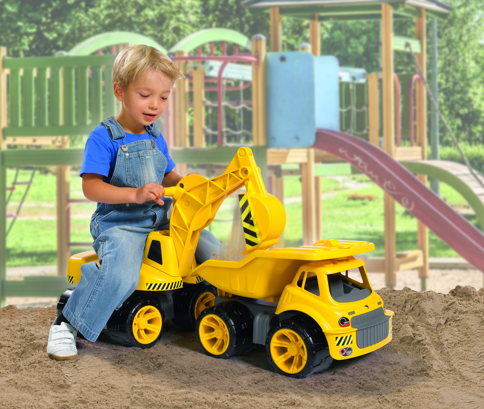 Big Power Worker Maxi Schepkraan 74 cm, gemaakt om op te zitten