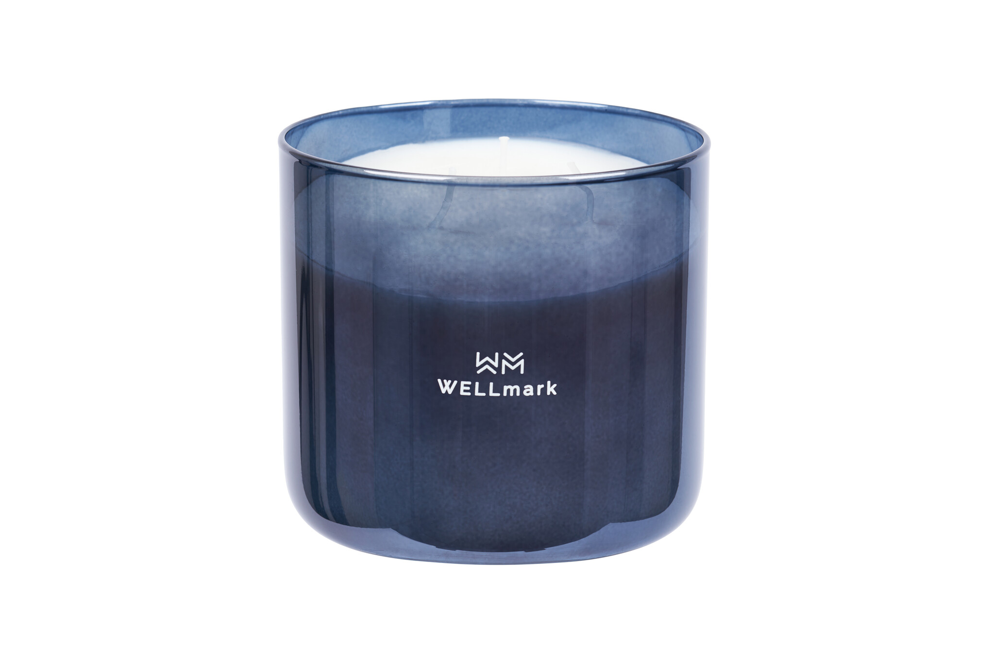 Wellmark Geurkaars Brave Night 12x11 cm - Blauw Metallic