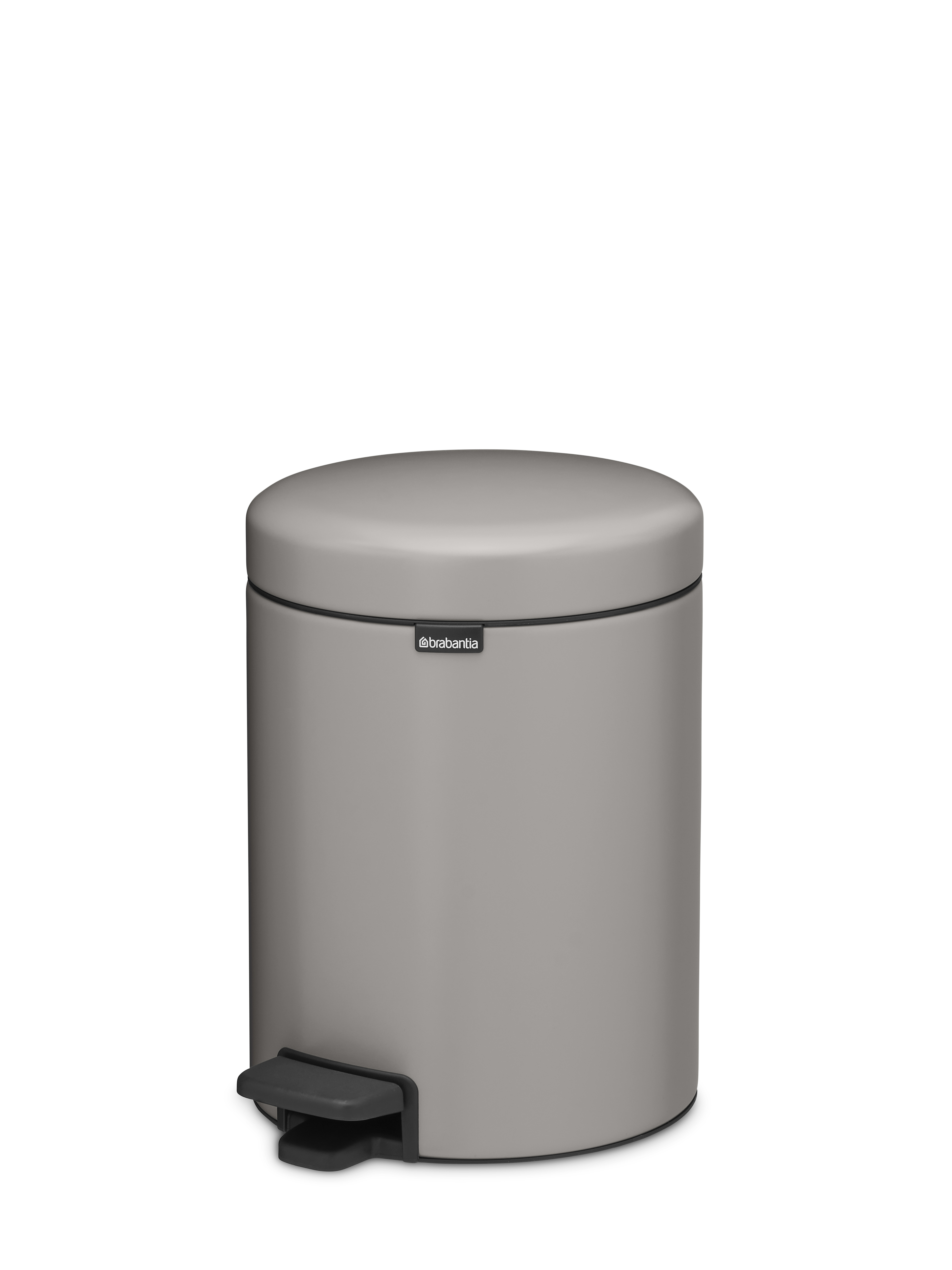 Brabantia Pedaalemmer NewIcon 5l Soft Grey - 20.5x29.1 cm - Staal