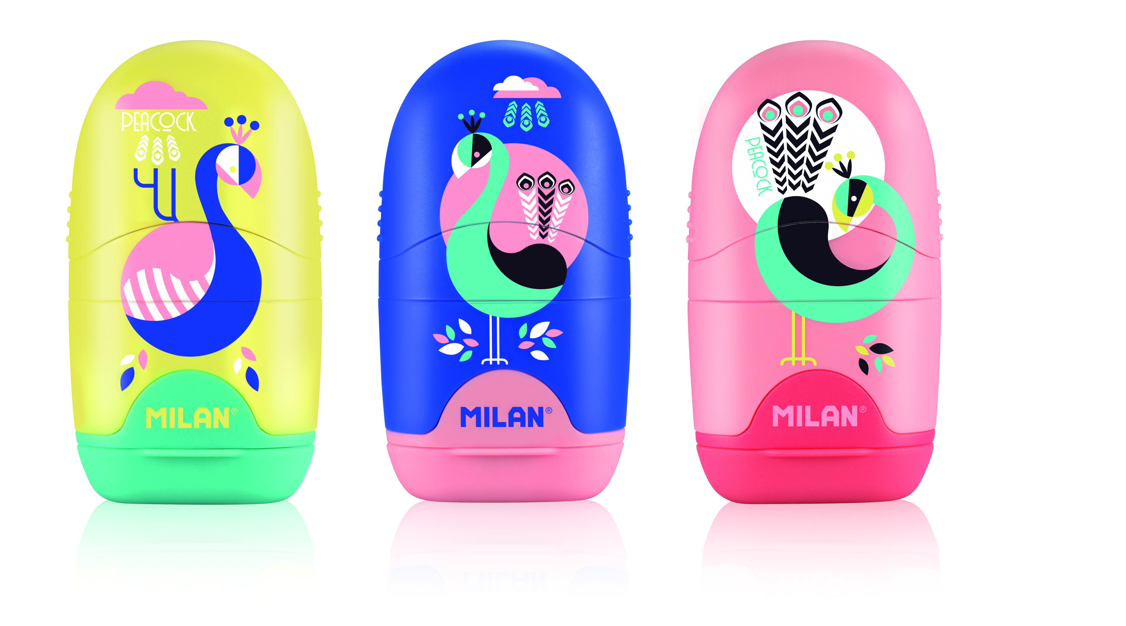 Milan Slijper Capsule Peacock met Gom assorti - Prijs per Stuk