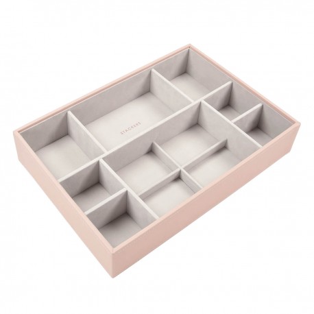 Stackers Juwelendoos XL 11 Section Blush Pink 25x36.5x7 cm