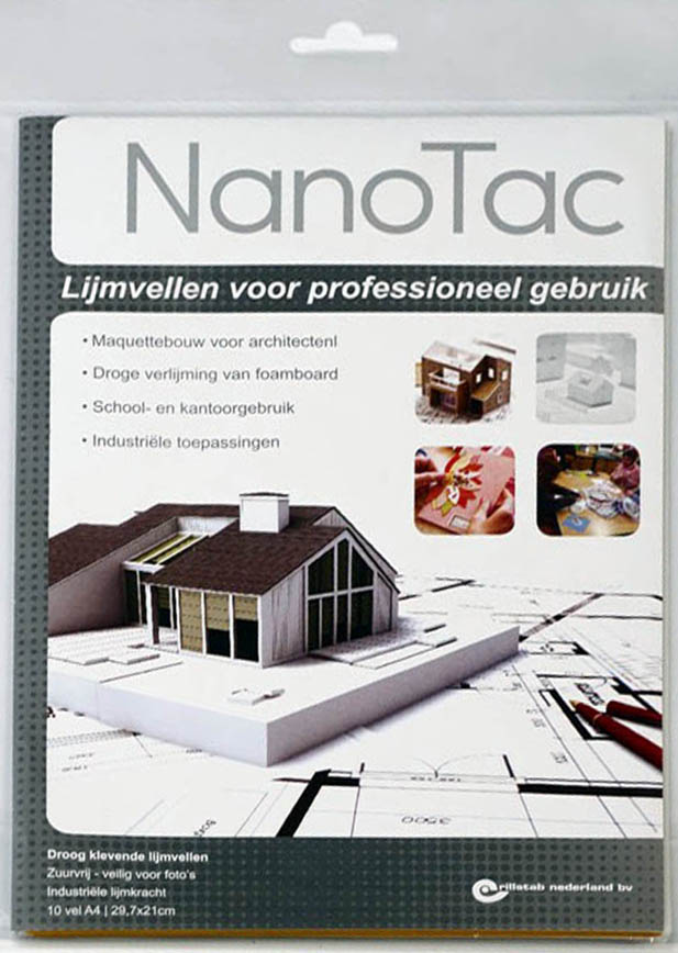 NanoTac Professional Dry Adhesive A4 5 Stuks