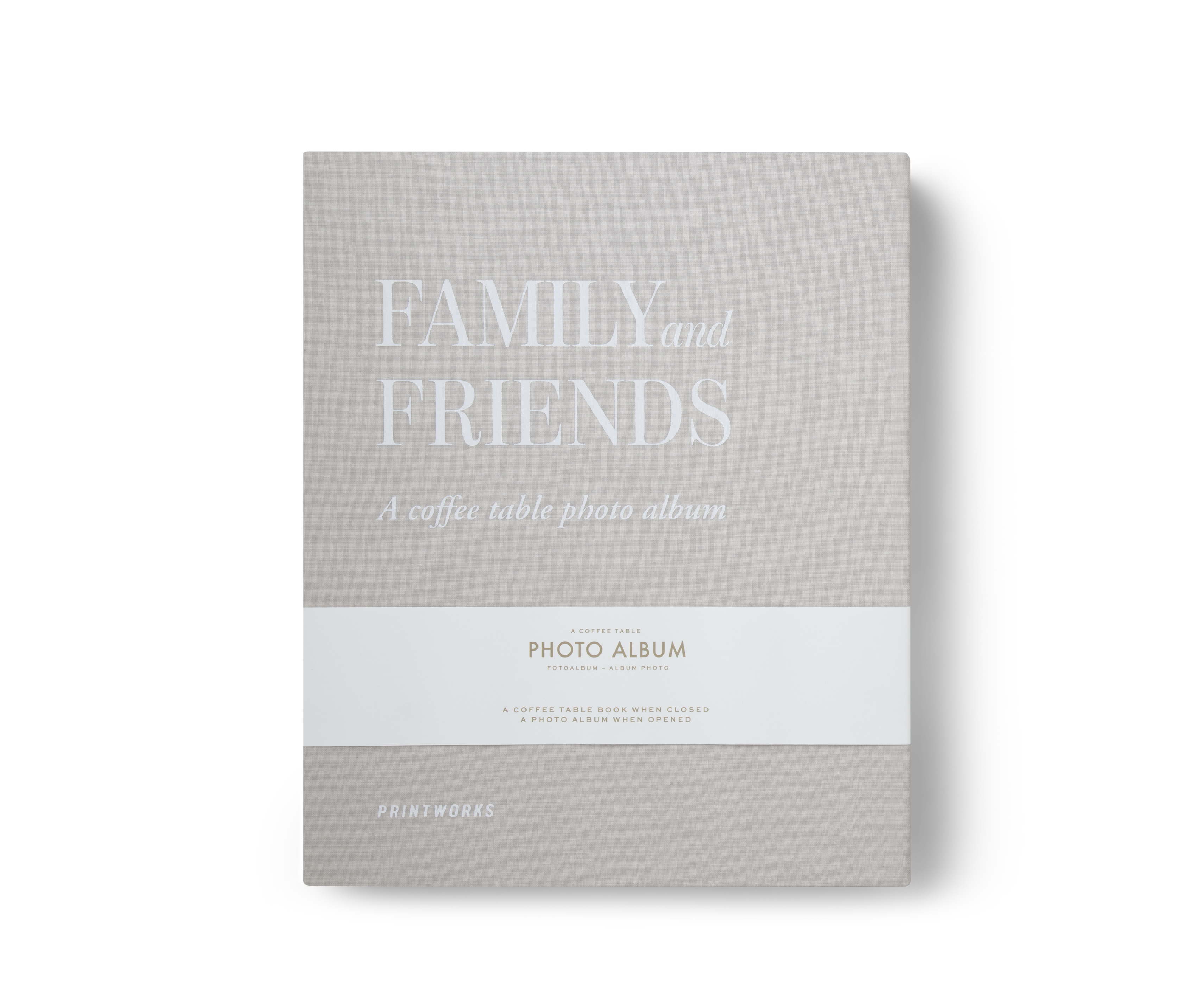 Printworks Fotoalbum Family And Friends 26x32x5 cm