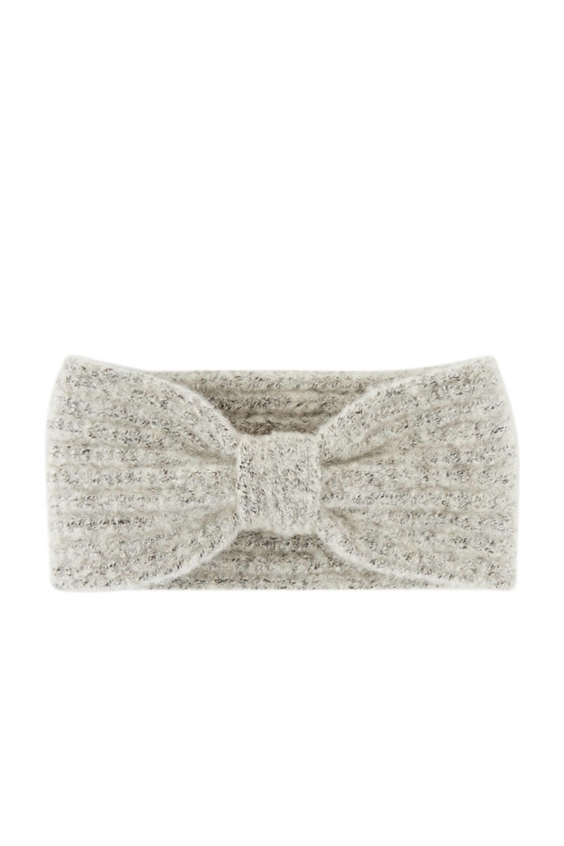 Pieces Haarband Dames Pyron Structured Whitecap Gray