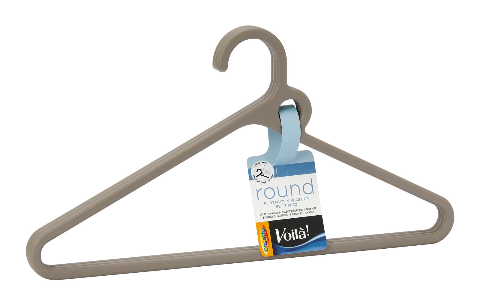 Voila Cosatto Kapstok met Broeklat 40cm set 3 stuks - assorti - prijs per stuk