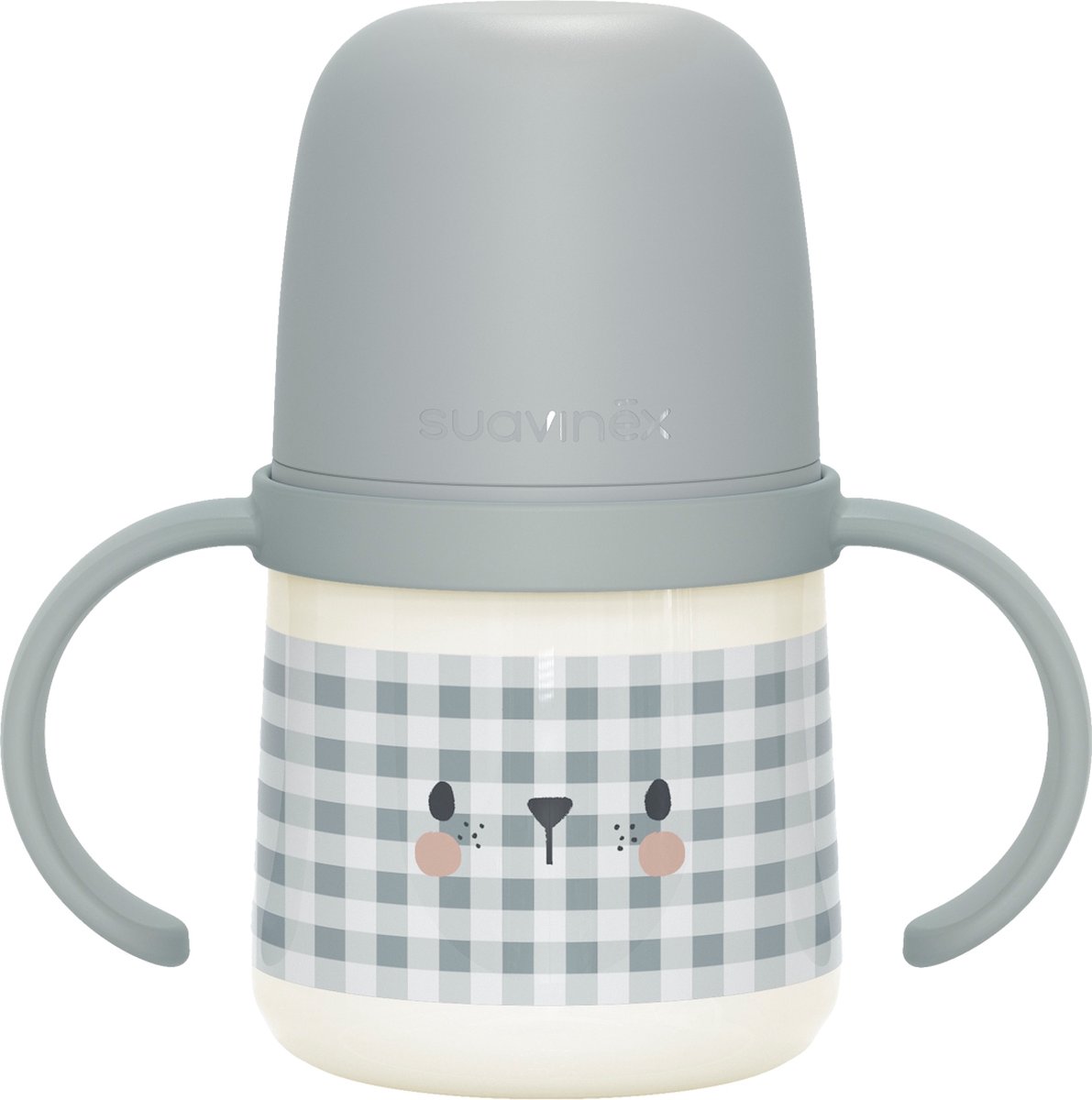 Suavinex Drinkbeker First met Handvatten Silicone Speen Beer +6 maand -150 ml