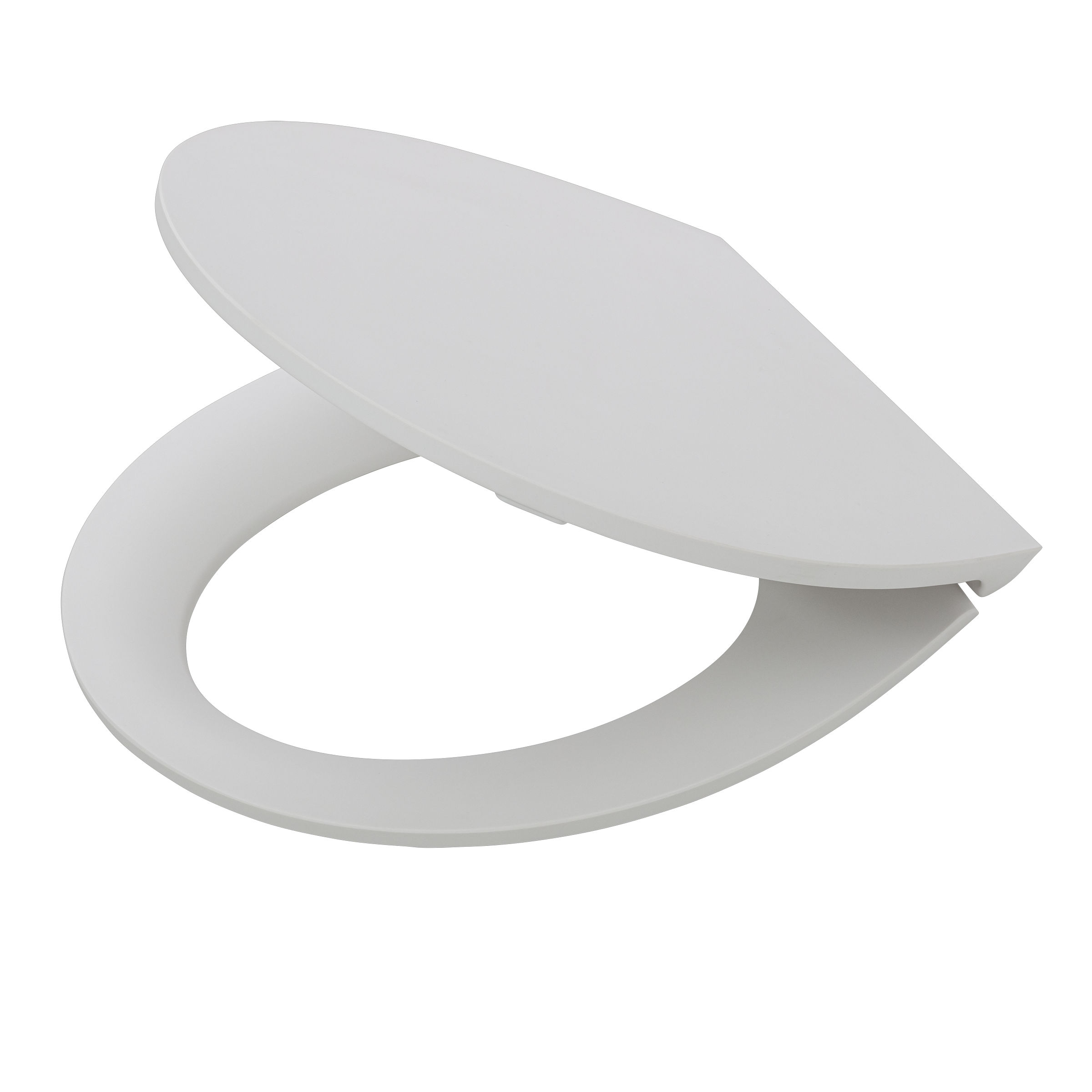 Tiger Toiletbril Warren met Deksel Duraplast Mat Wit