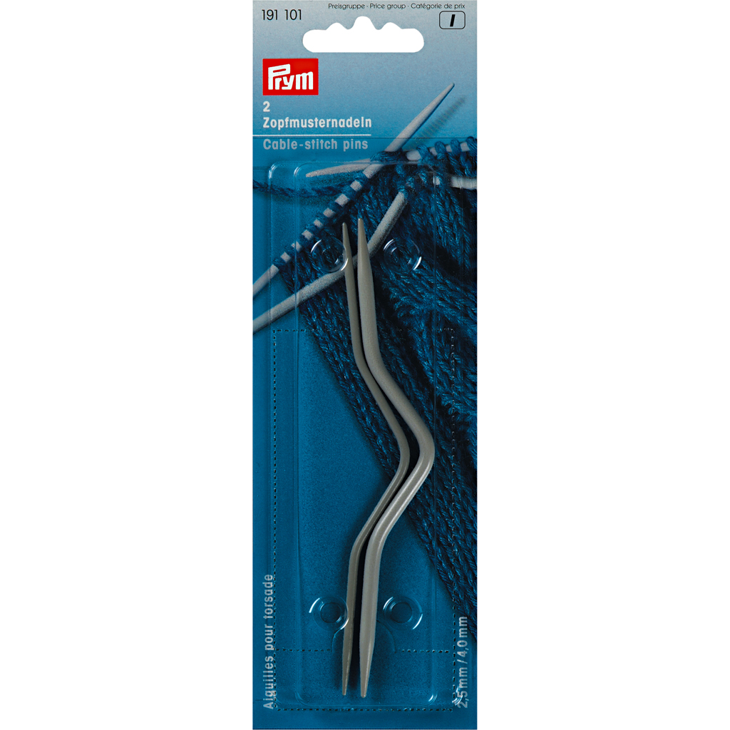 Prym Kabelnaalden Gebogen 2,5+4mm 2 stuks