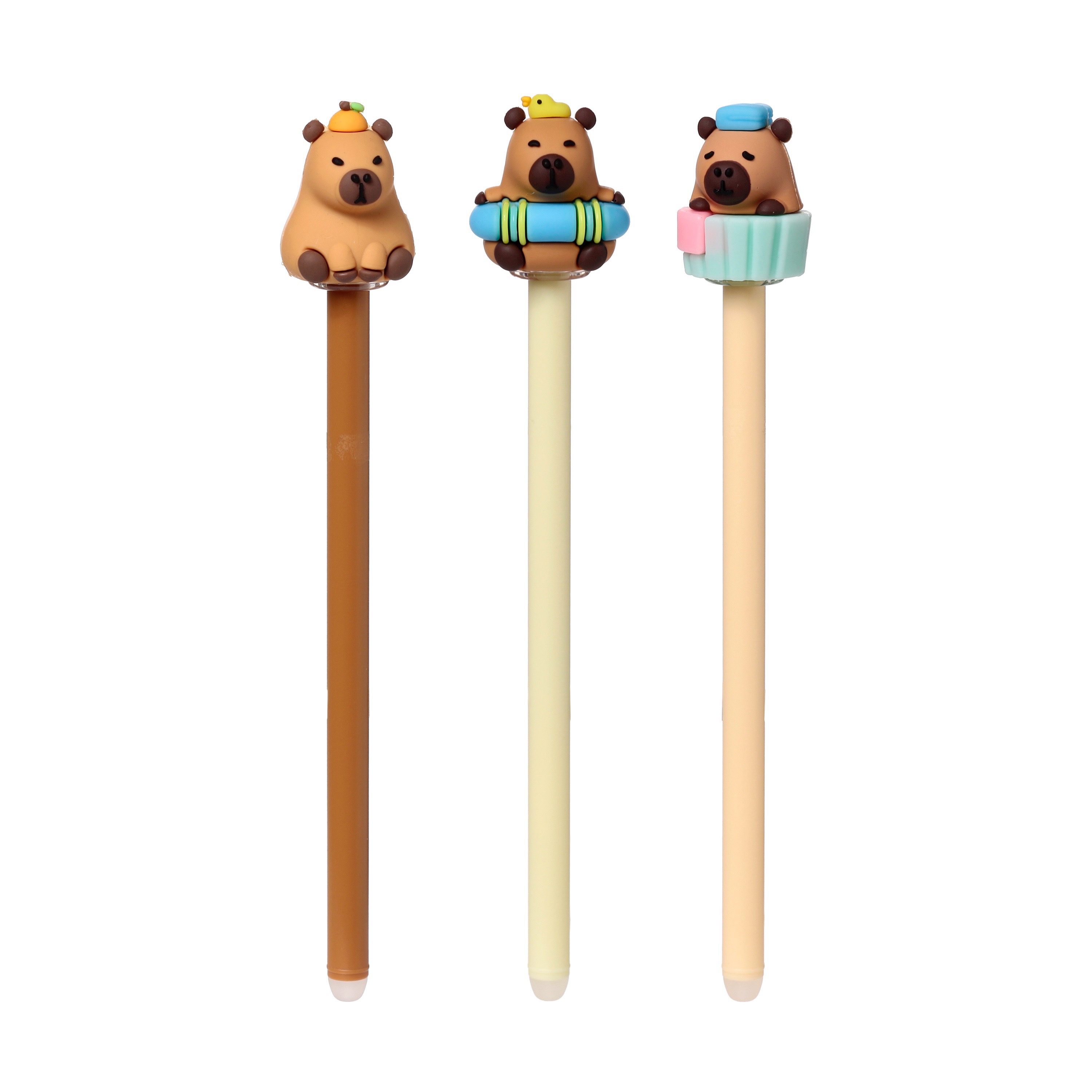 Capybara Uitwisbare Balpen assorti - prijs per stuk