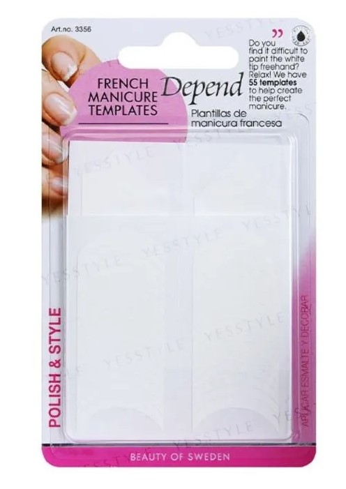 Depend French Manicure Templates