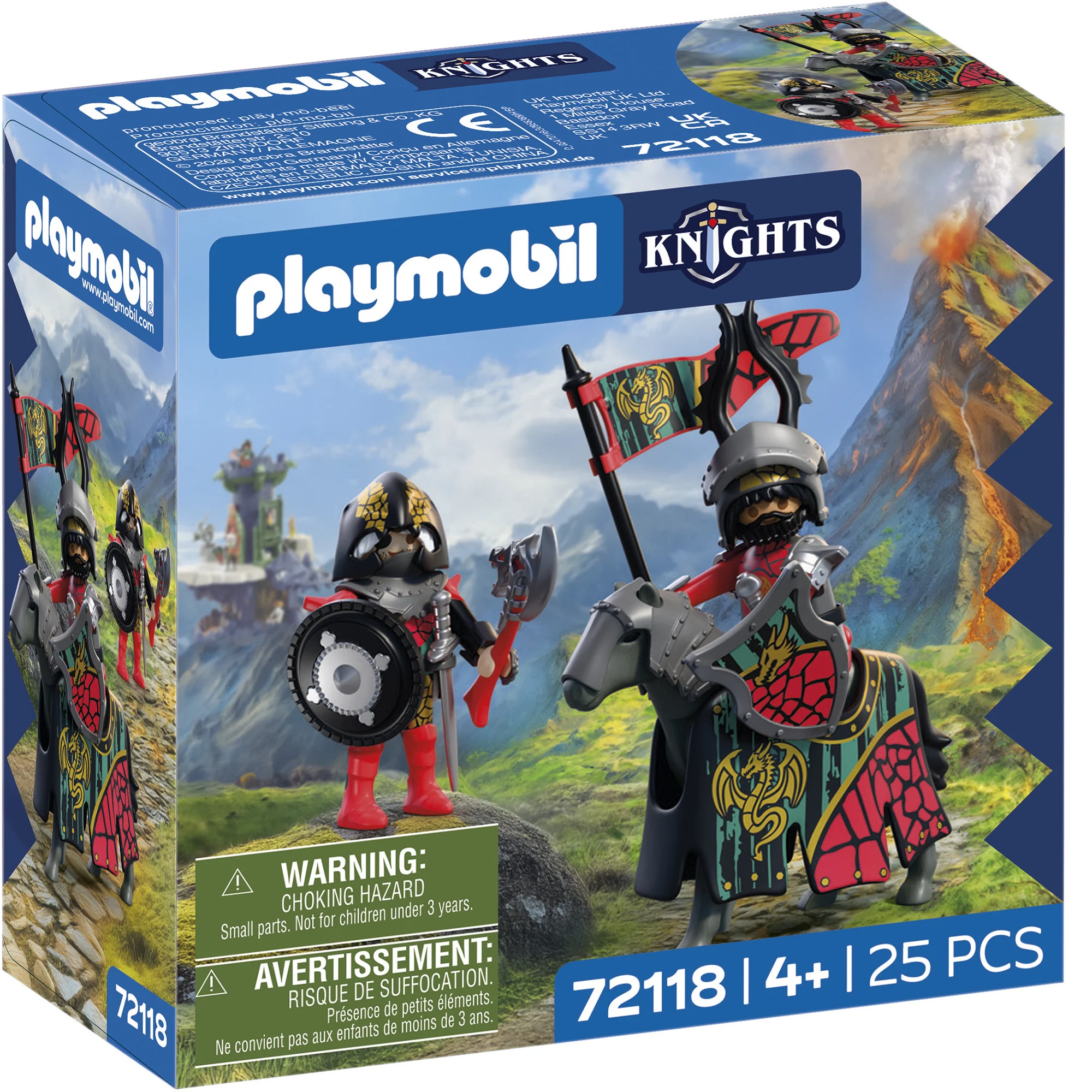 Playmobil 72118 Knights Drakenridder leider