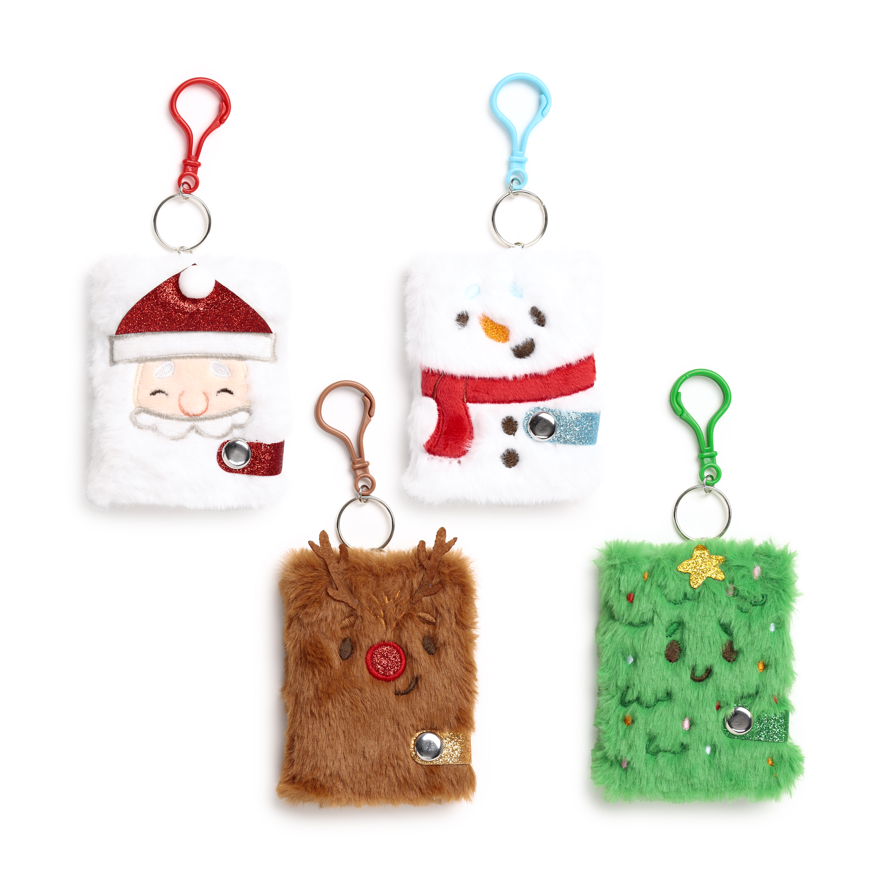 Jingle Bunch Mini Notitieboek A7 Fluffy assorti - prijs per stuk