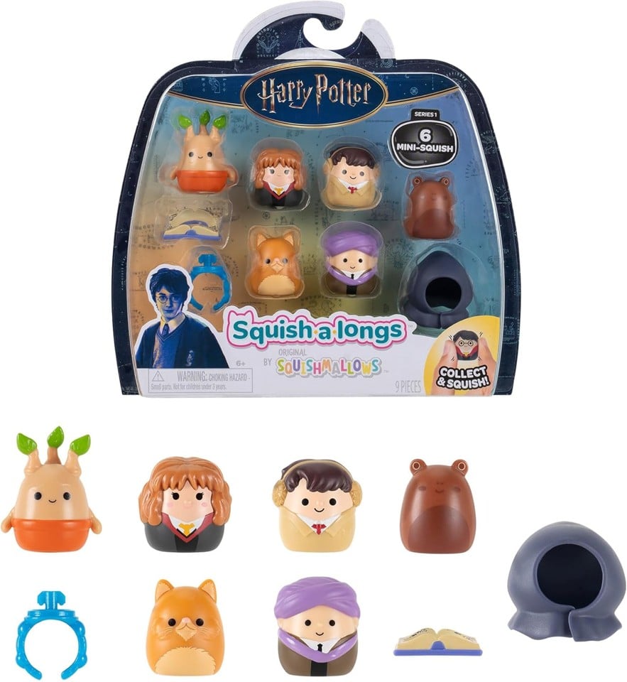 Squish-a-longs 6 Pack - Harry Potter 