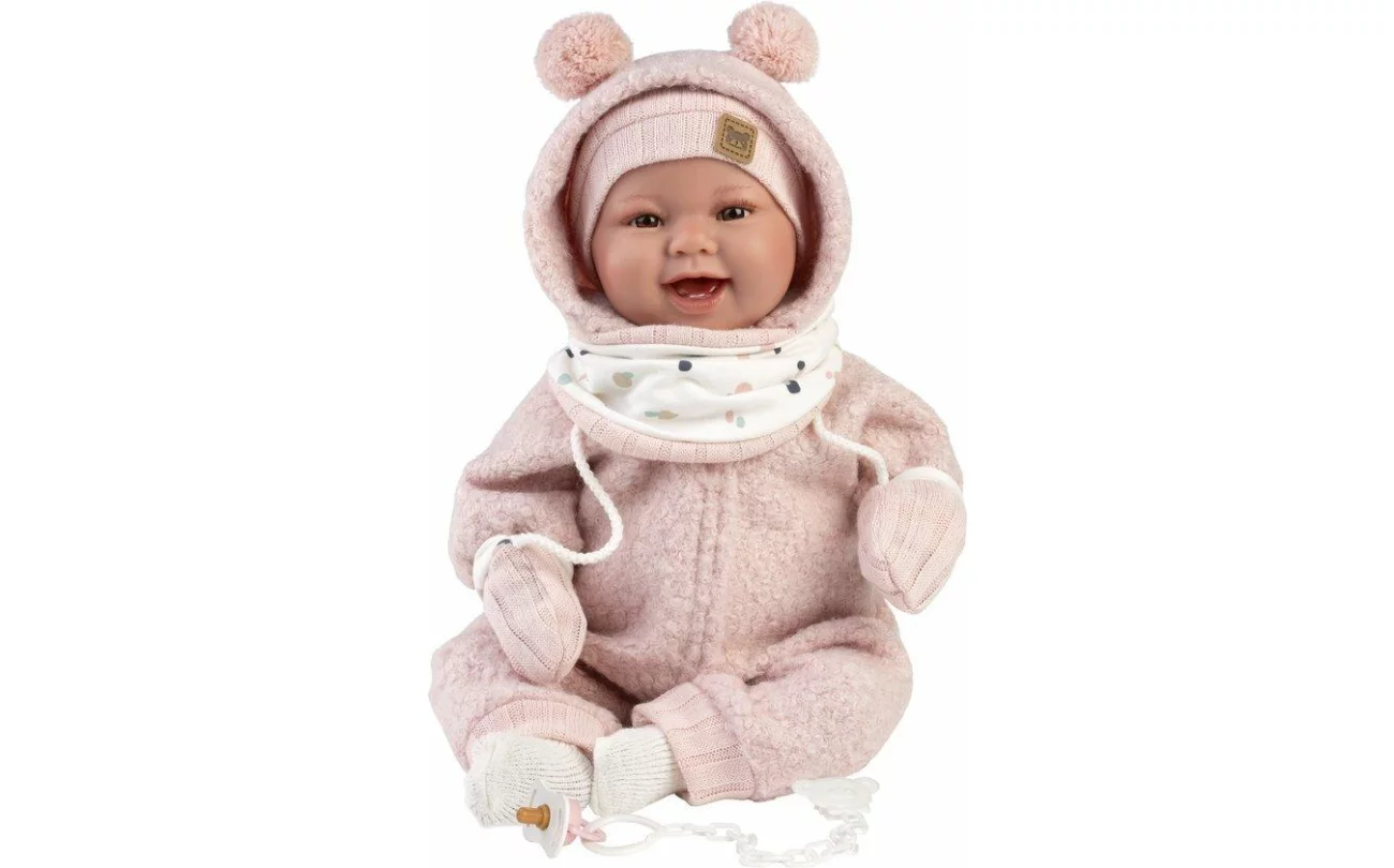 Llorens Tala Sonrisas Recien Nacida 44 cm Pasgeboren pop, lacht