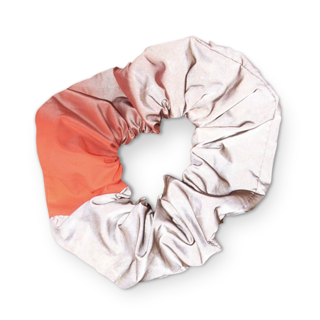 GoFluo Scrunchie Coral Reflective