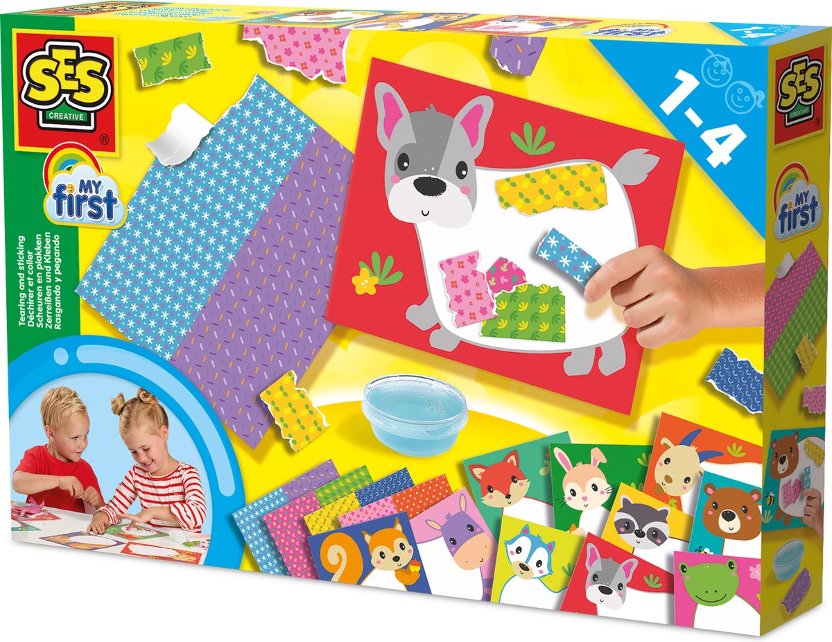 My First - Scheuren en plakken