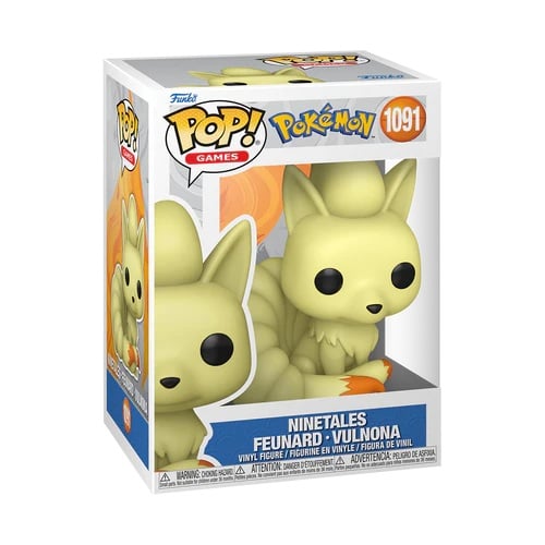 Funko Pop! Games - Pokémon: Ninetales 1091 Funko Pop! Games - Pokémon: Ninetales 1091