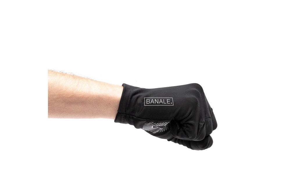 Banale Handschoenen Viraloff Black medium - inclusief bewaartas