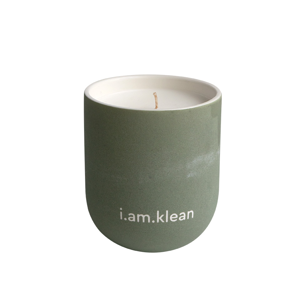 I Am Klean Kaars Leather & Birch