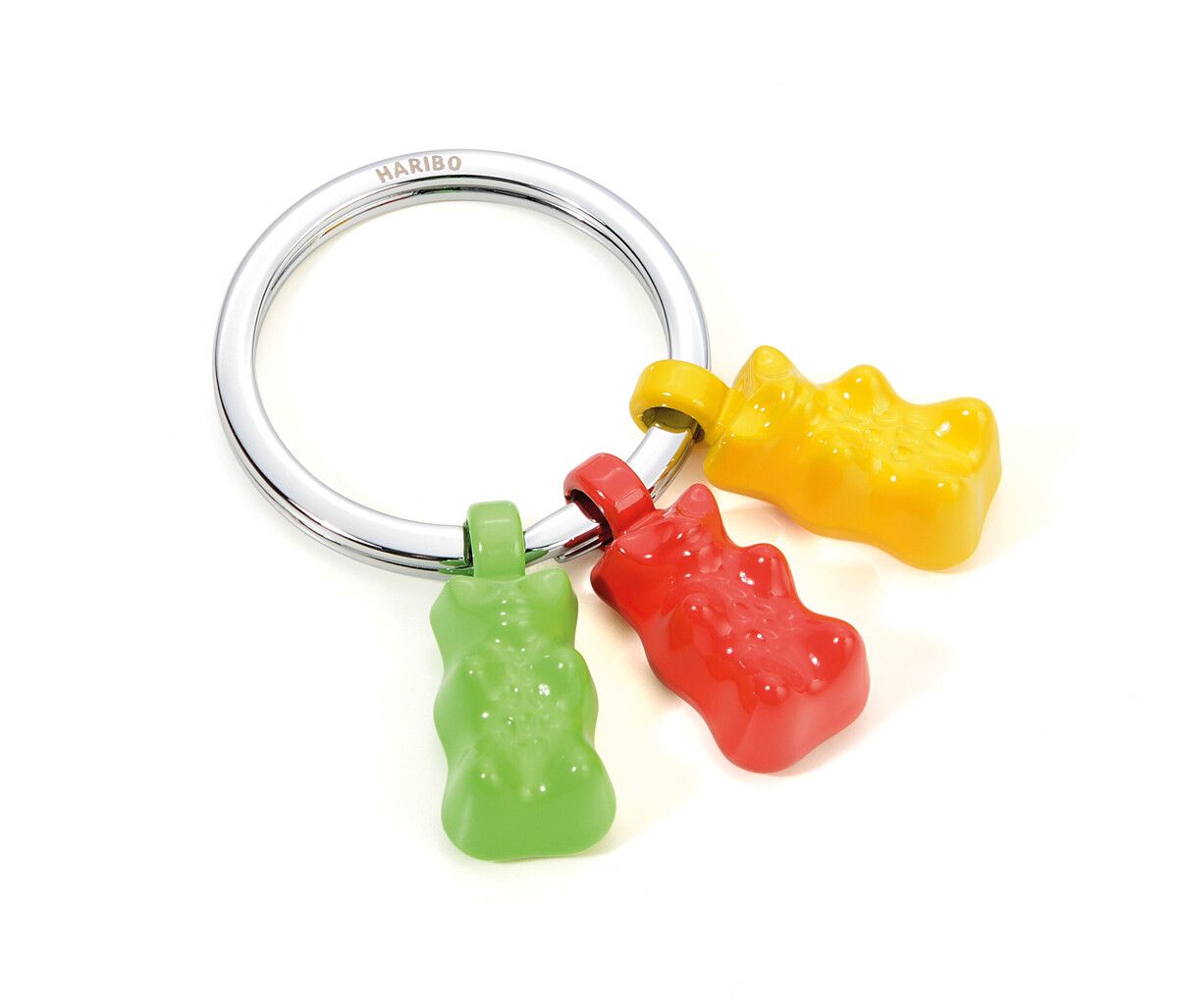 Troika Haribo Sleutelhanger Gummy Bear - Trio - Groen-Rood-Geel