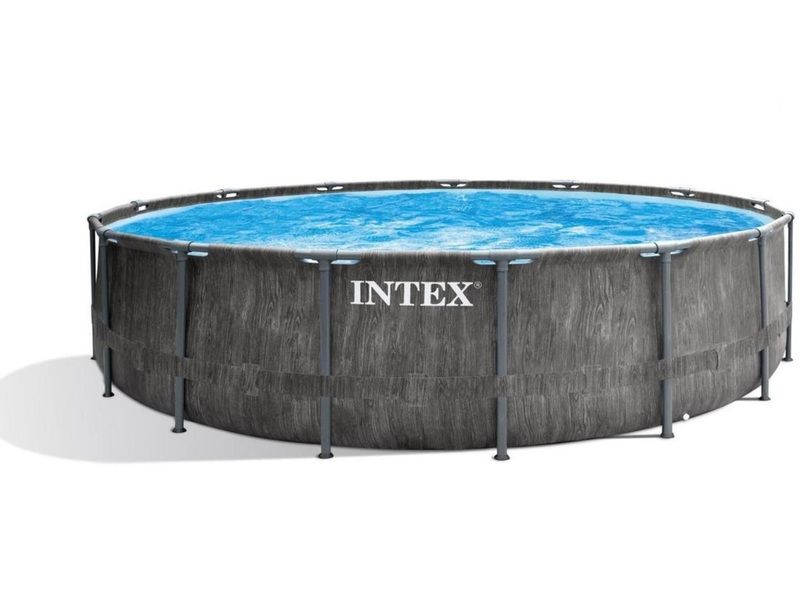 Intex Greywood Prism Frame Zwembad 457 x 122 cm