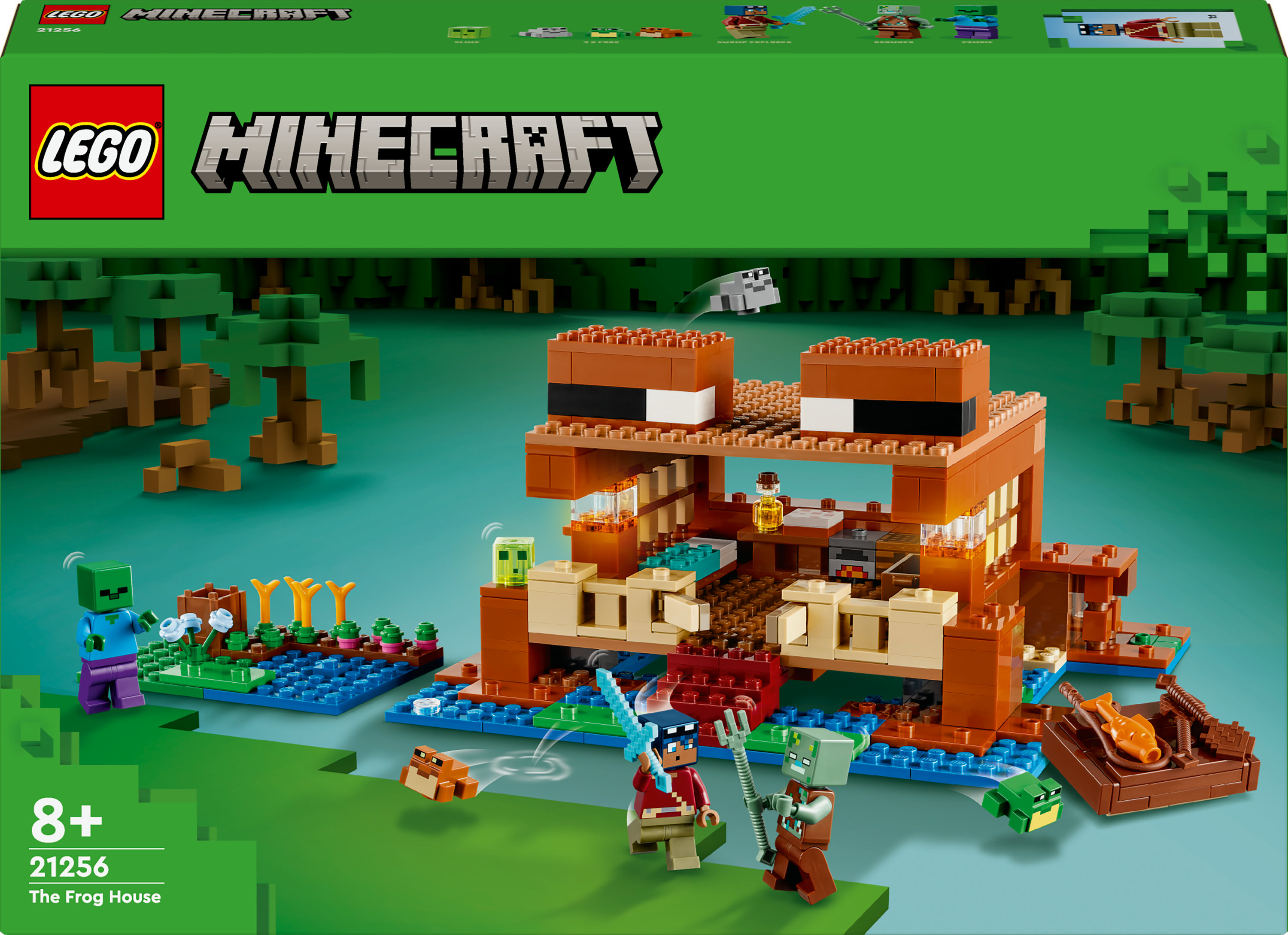 LEGO Minecraft 21256 Het Kikkerhuis