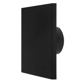 Fantasia Eclipse Wandlicht Vierkant Zwart LED 8W 3000K IP65