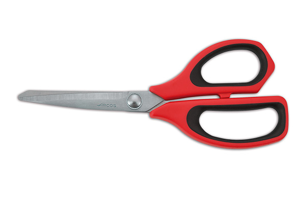 Arcos Keukeunschaar Prochef 21.5cm RVS Rood