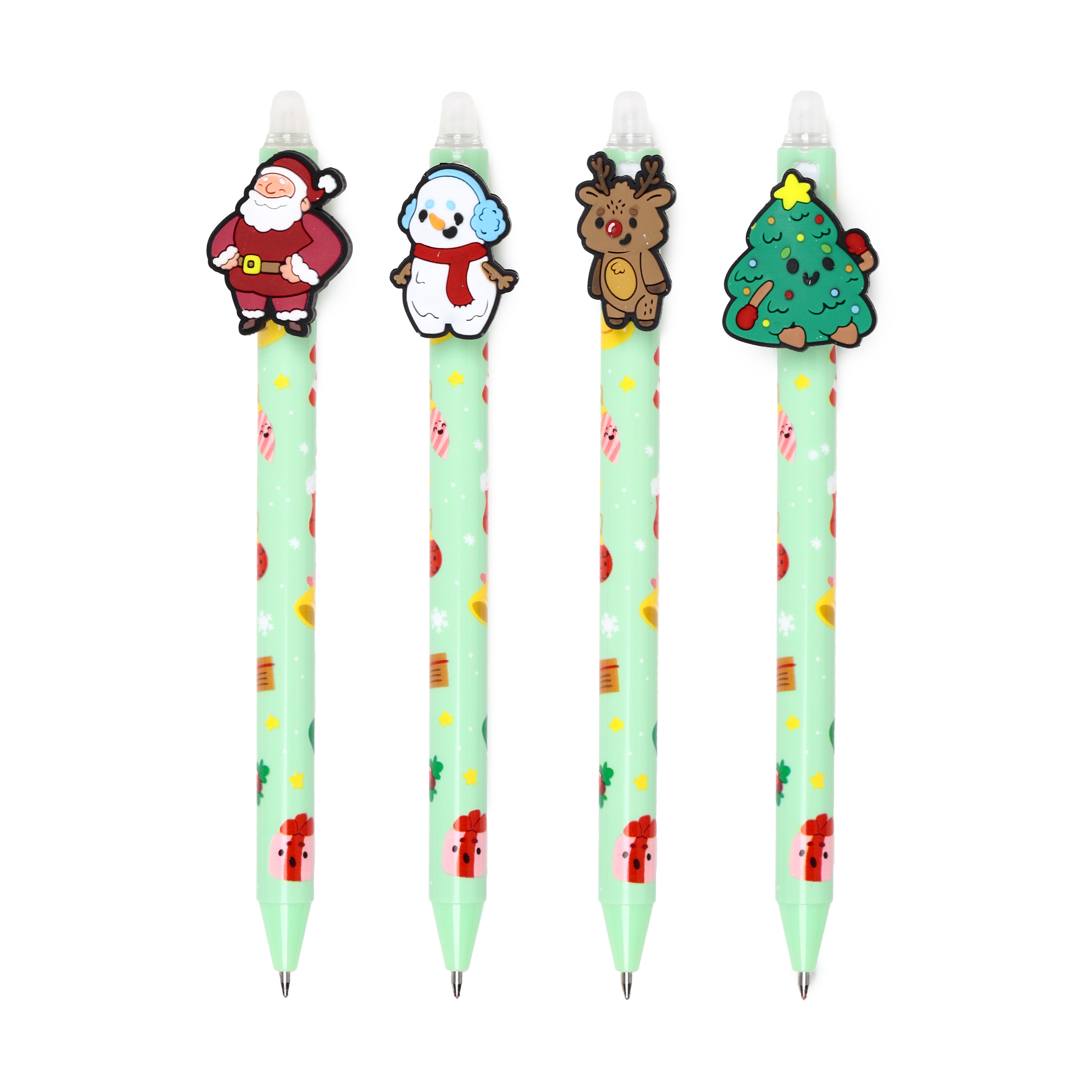 Jingle Bunch Uitwisbare Balpen Kerst assorti - prijs per stuk