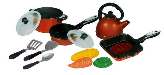 Kitchen Collection Potten-en Pannenset 13-delig, Fluitketel, Grillpan ...