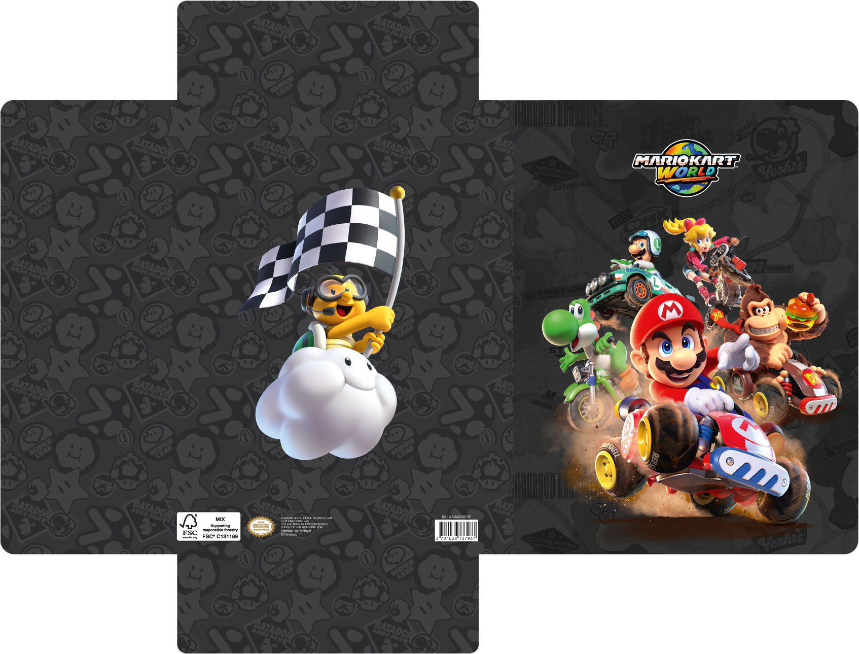 Mario Bross Elastomap A4