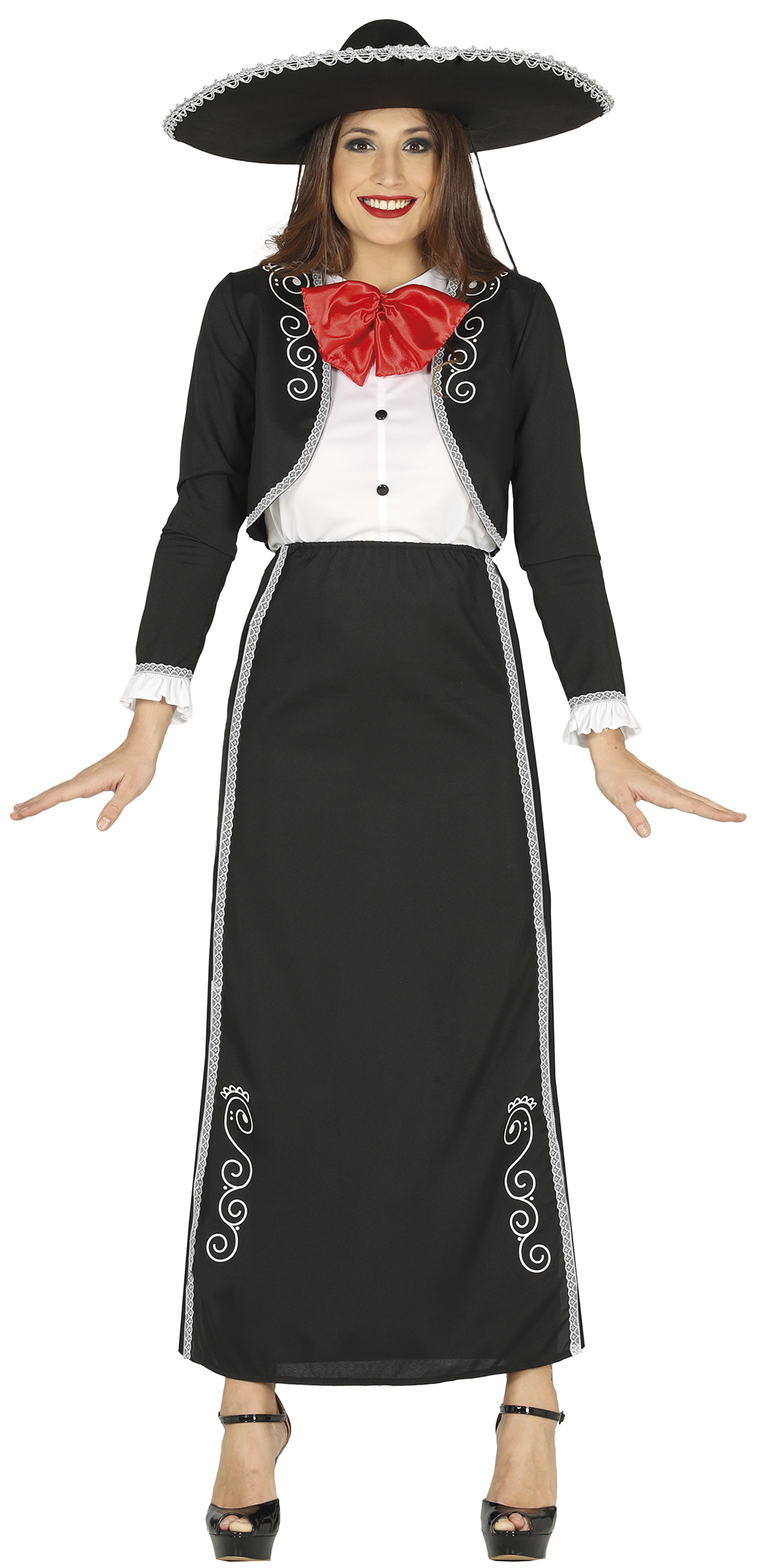 Verkleedjurk Mexicaanse Mariachi L 42-44