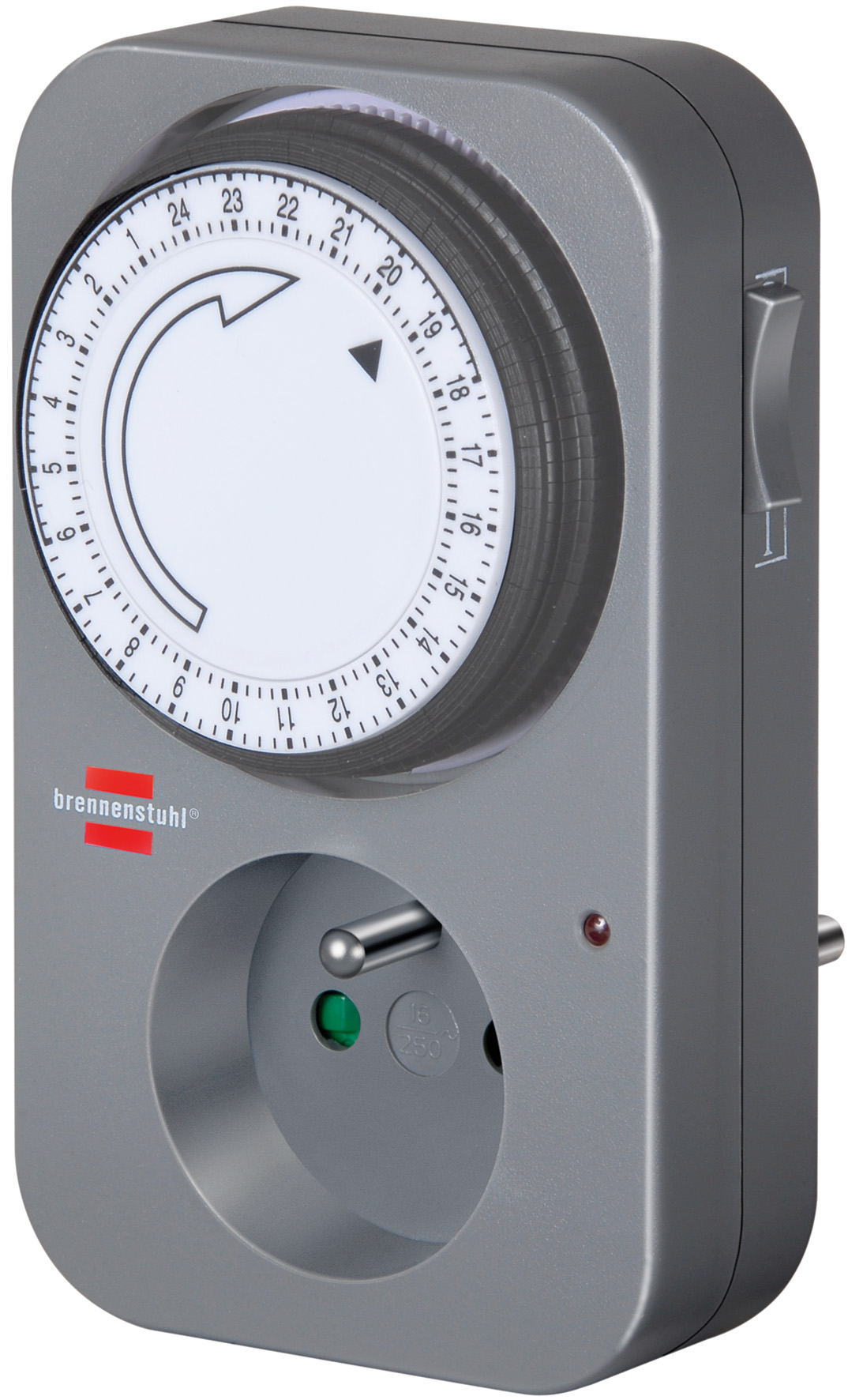 Brennenstuhl Analoge Schakelklok MZ 20 24u Timer IP20 16 Ampere