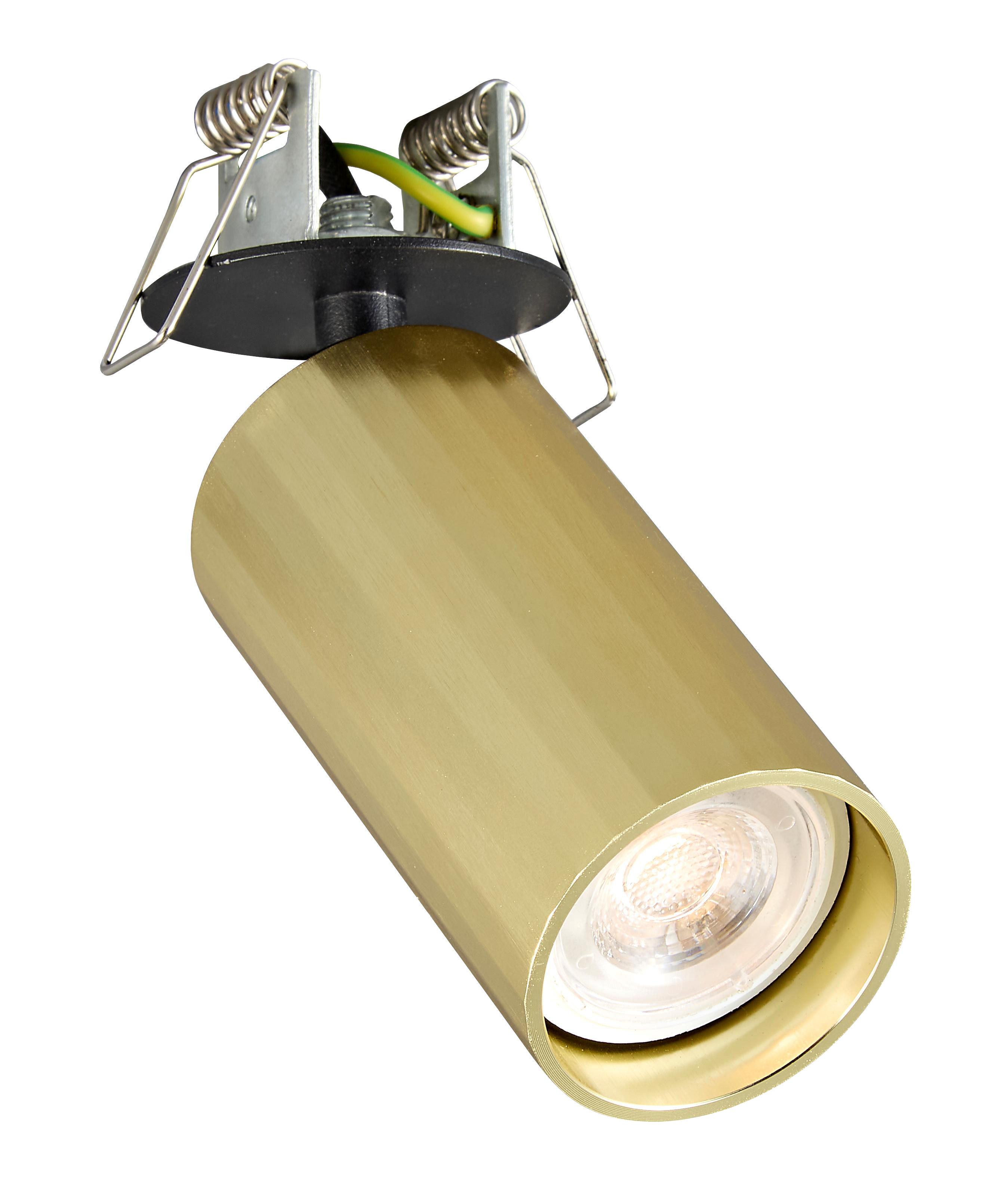 Fantasia Oryx Inbouwspot 1x MR11 Zwart + Goud