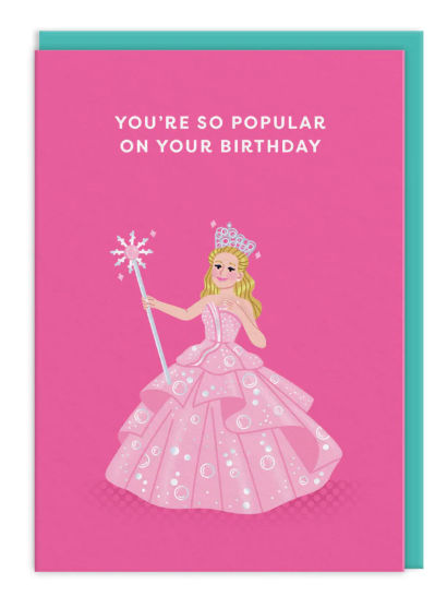 Enfant Terrible Wenskaart Icons - Glinda Wicked