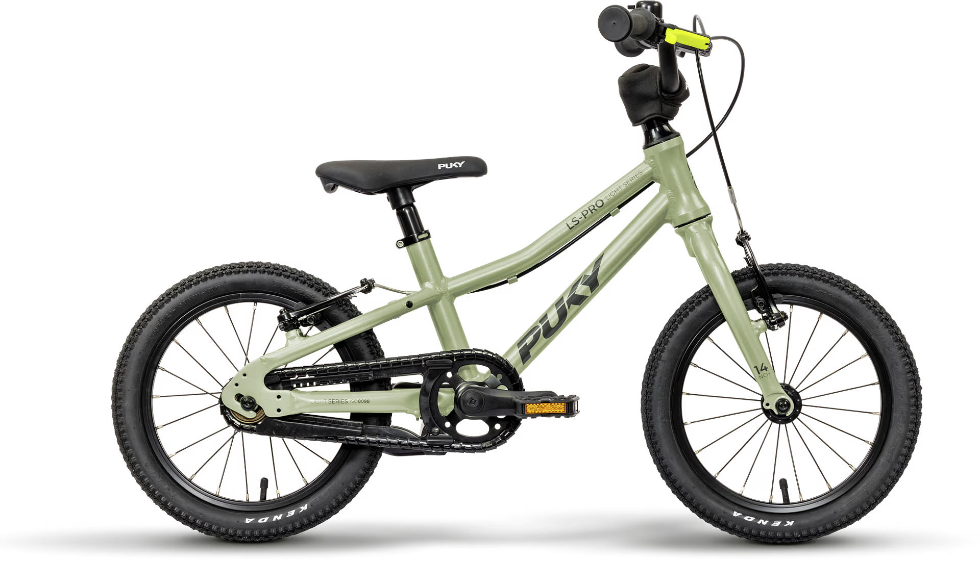 Puky LS-PRO Kinderfiets Mint Green 2 Handremmen 14 inch
