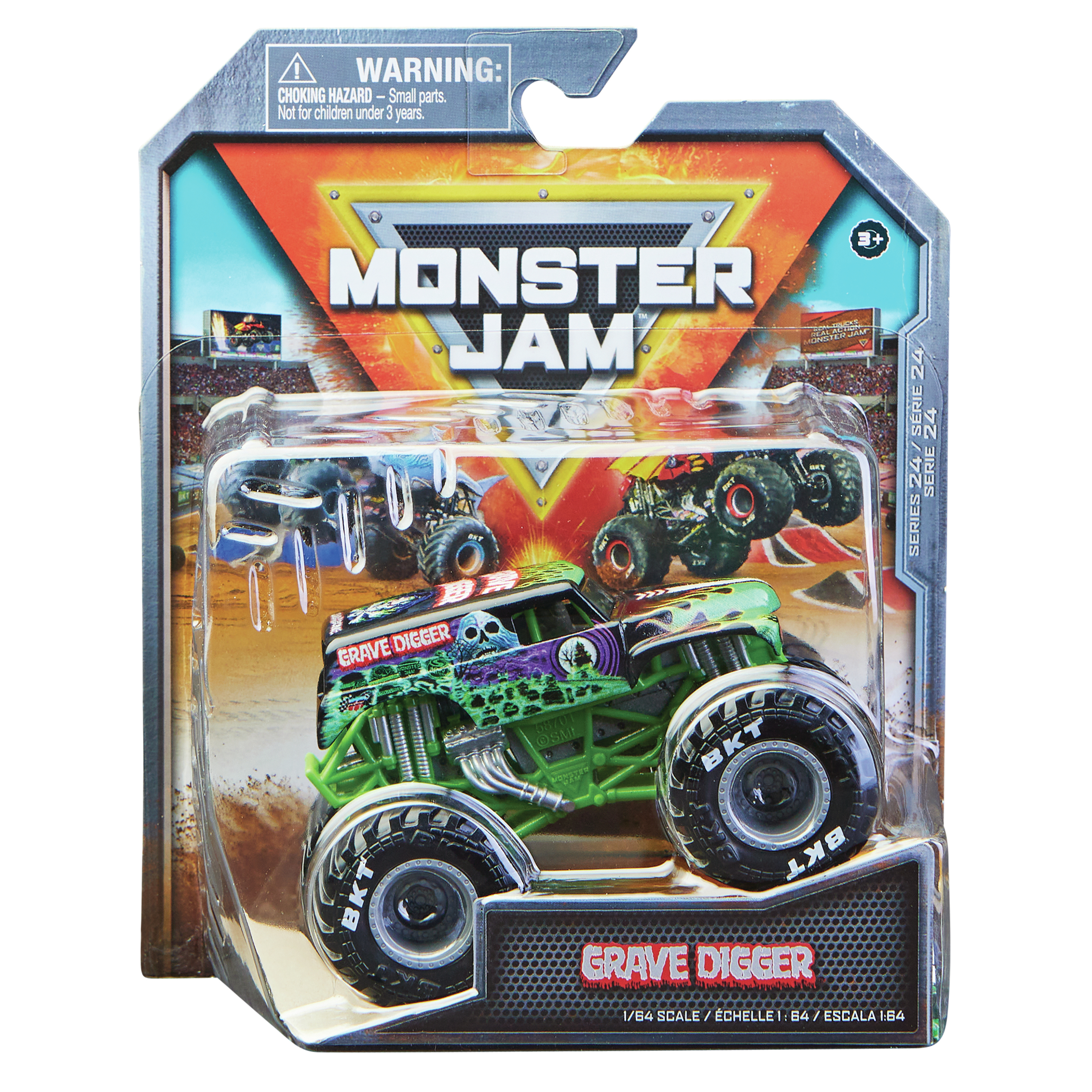 Monster Jam metaal 1:64 1 pack