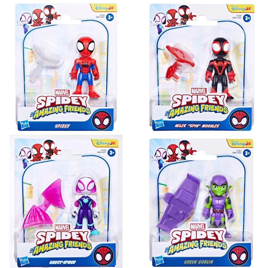 Spidey and His Amazing Friends 7.5 cm Figuur 4 ass. - prijs per stuk