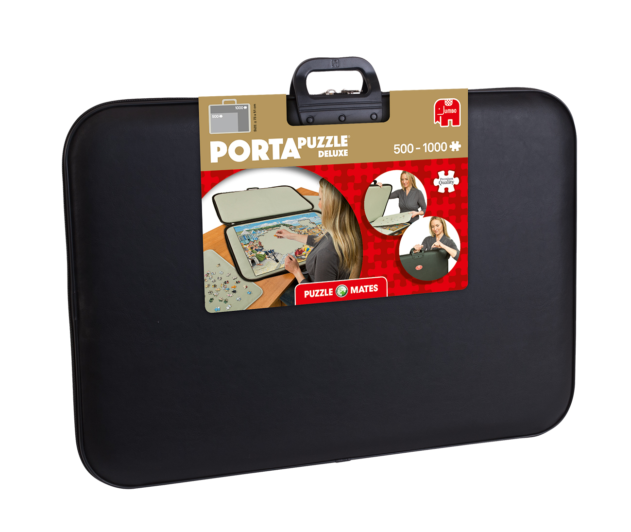 Portapuzzle Deluxe 1000 Stuks van Jumbo Draagtas voor puzzels, klemt de puzzel