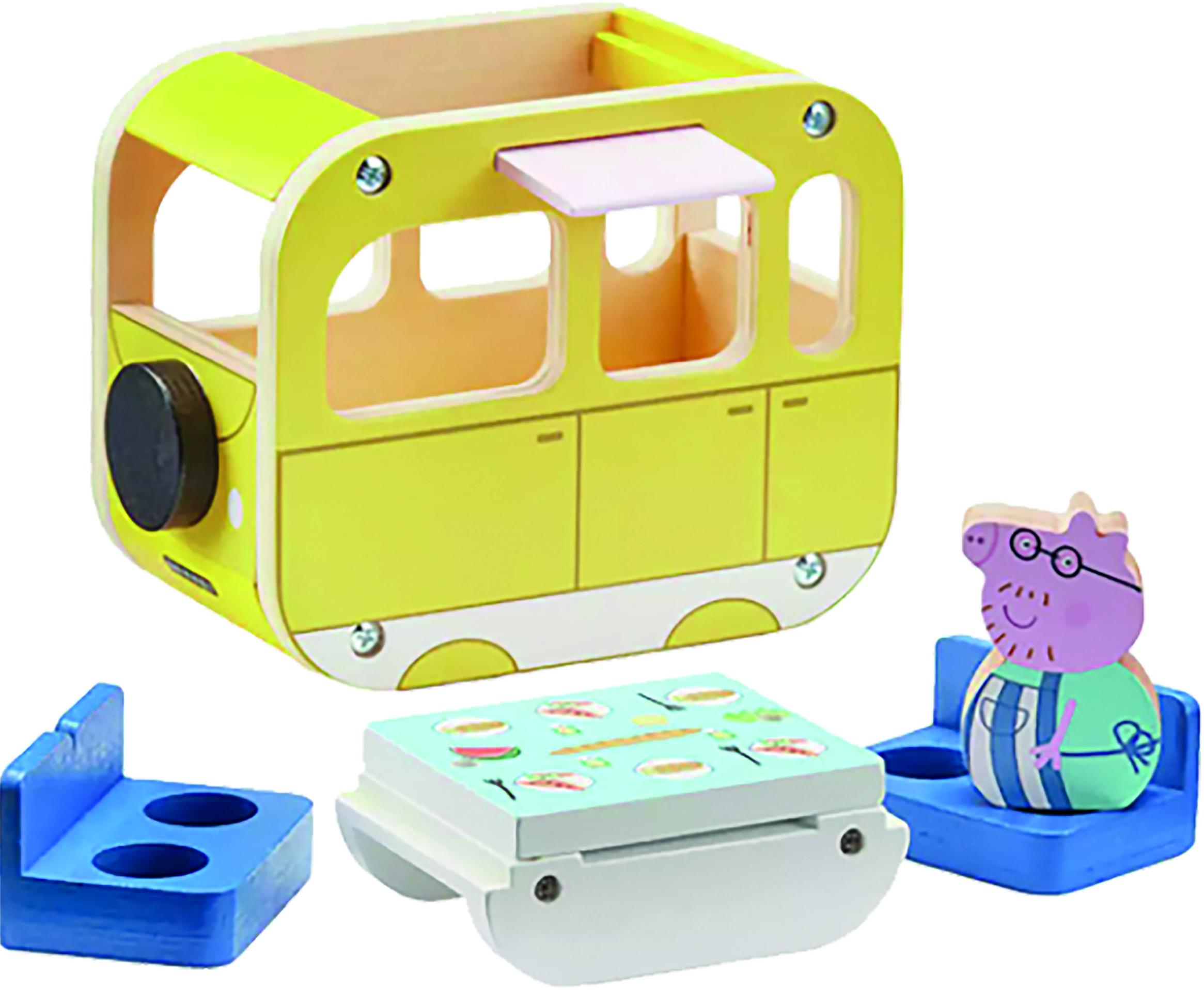 Peppa Pig Houten Mobilhome Speelset
