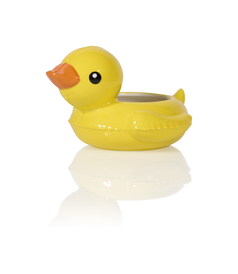 Bitten Design Bloempot Floaty Duck - 21x18x14 cm Bitten Design Bloempot Floaty Duck - 21x18x14 cm