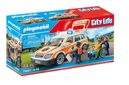 Playmobil Action Heroes 71037 Mug Ambulance, met rolstoel