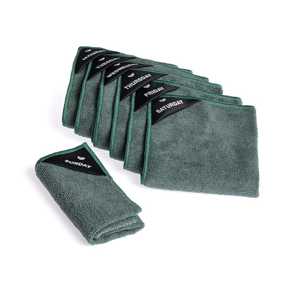 Klud Microvezel Vaatdoekjes Oily Groen 7 stuks
