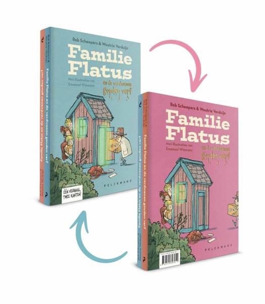 Familie Flatus en de verdwenen Gouden Verf - Rob Scheepers & Woutrie Verduijn +8j