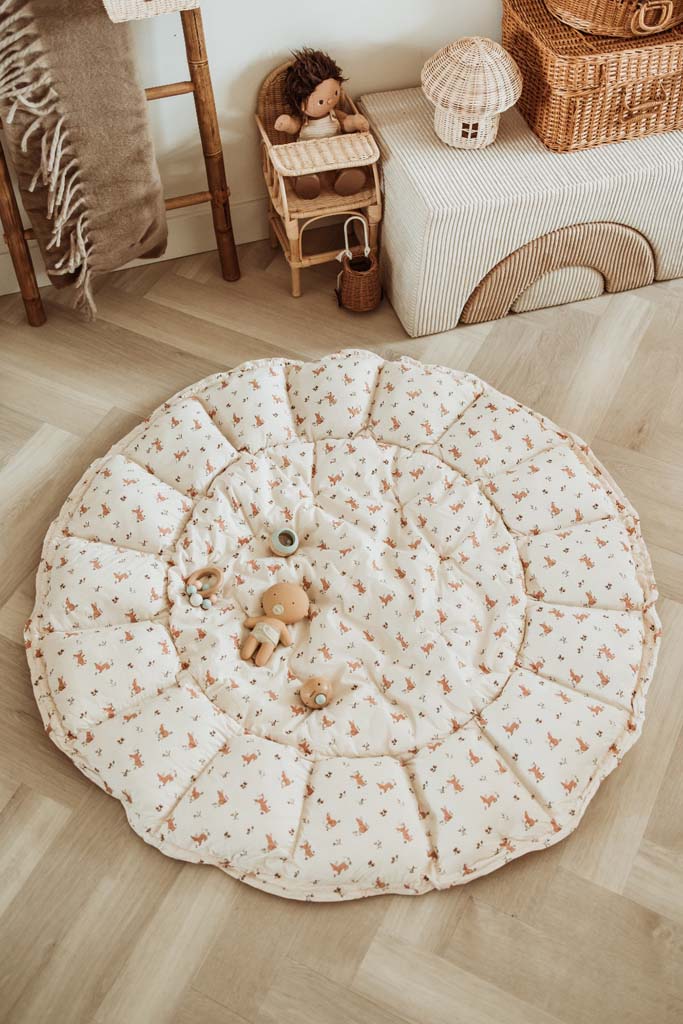 Play & Go Babymat Bloom Organic Rabbit 130 cm
