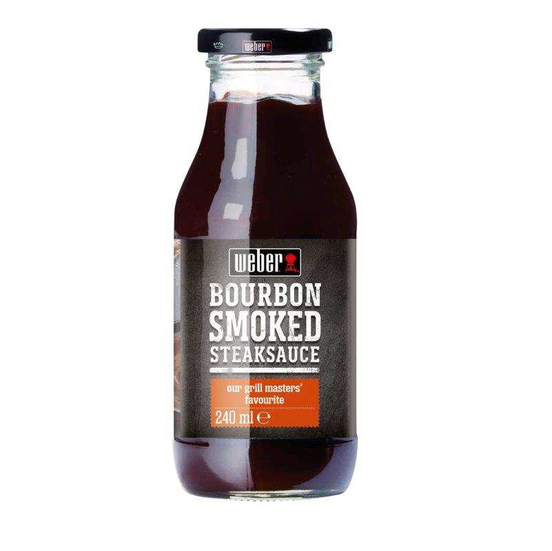 Weber Bourbon Smoked Steaksauce 240 ml