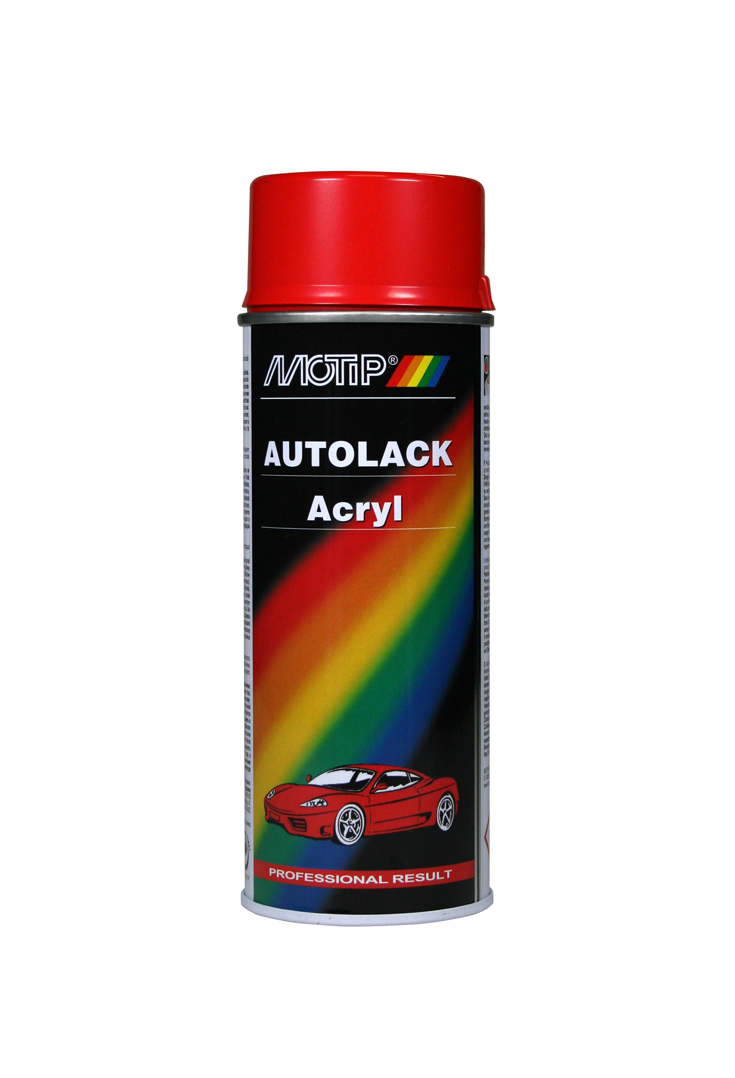 Motip compact rood spuitbus 400ml kleur 41720