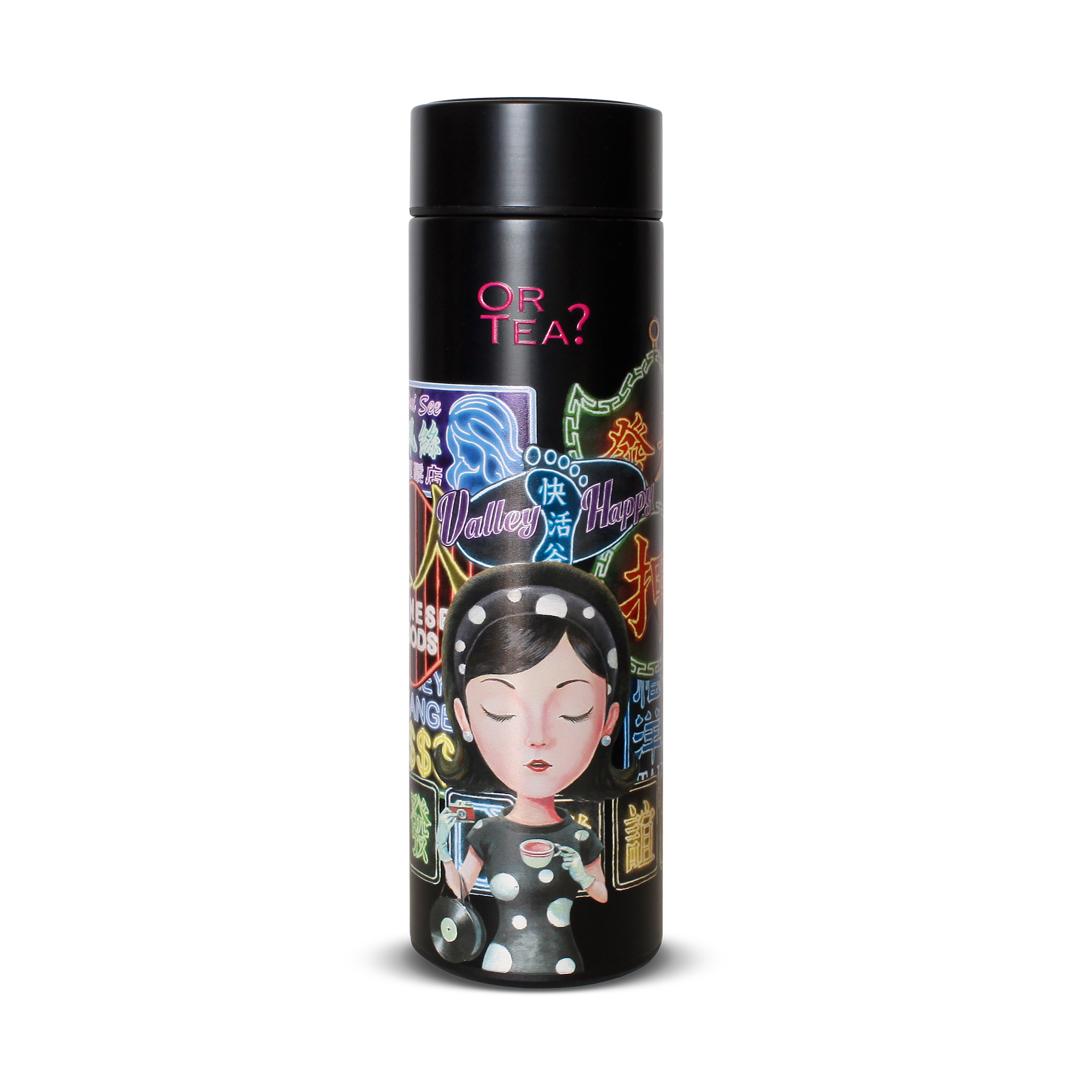Or Tea? Thermos T'mbler Yin Yang met Geintegreerde Thermometer